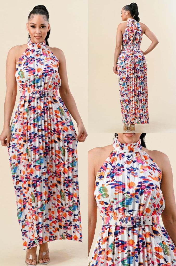 Color Print Dress
