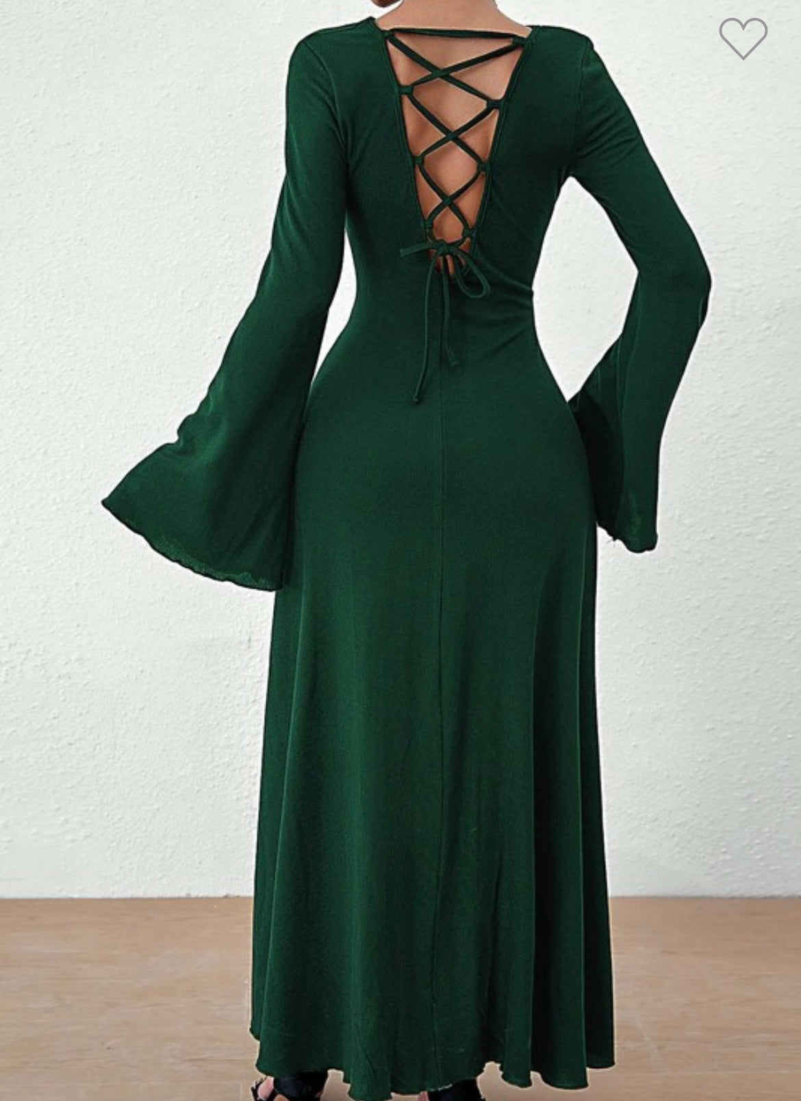 Black - Lace Maxi Dress